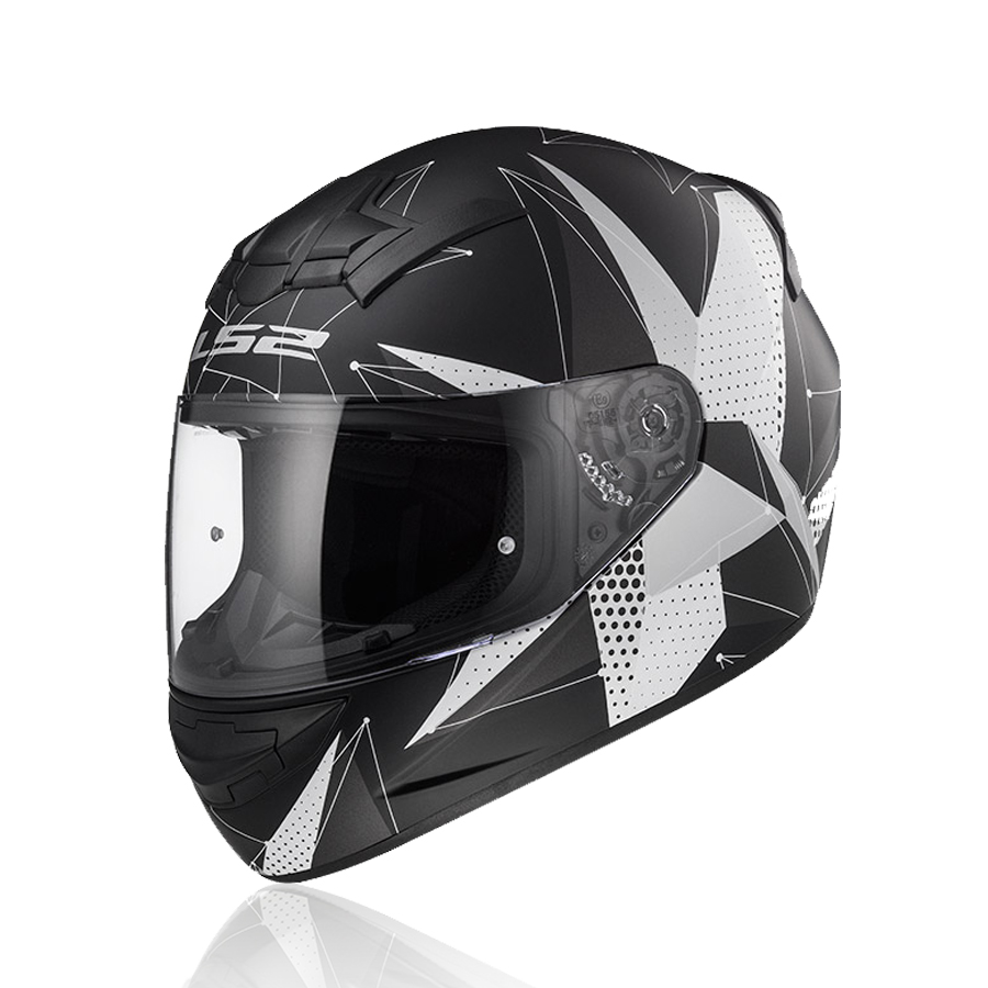 vỏ mũ bảo hiểm ls2 FF352 được trang bị bằng nhựa nguyên sinh ABS mang đến sản phẩm ưu việt.