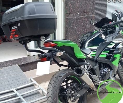 Lên thùng givi xe ninja 250