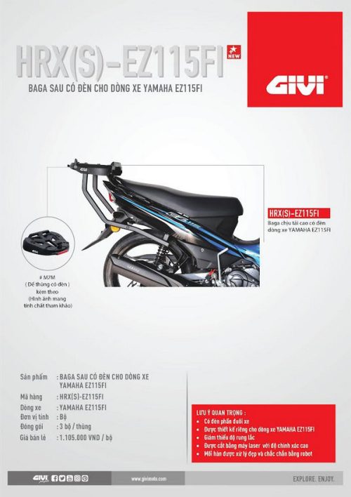 baga Givi HRX Sirius Fi