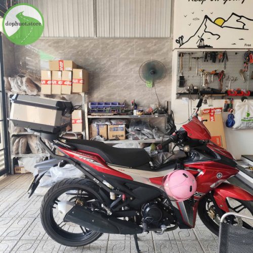 Exciter 155 lên thùng nhôm Givi MTN29A