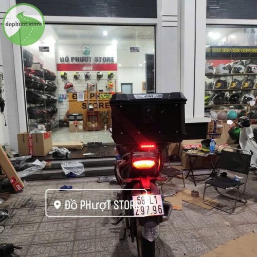 Winner X lên thùng nhôm givi MTN39B