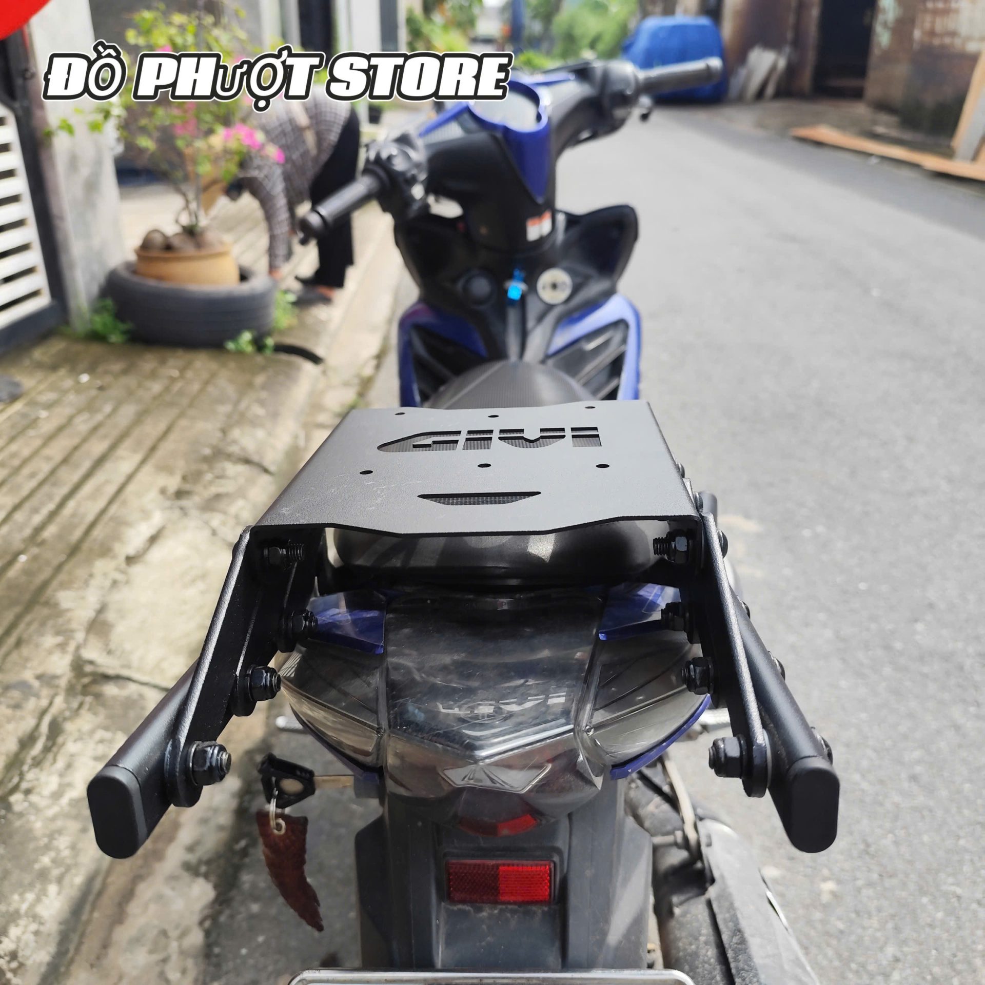 Baga Gập Givi MF Exciter 135 (2011-2014) - Người Bạn Đồng Hành "2 TRONG 1" Của Mọi Biker