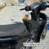 Cận cảnh Yamaha Jupiter Finn lên thùng giữa Givi G11N 11 Lít chứa đồ đi phượt an toàn.